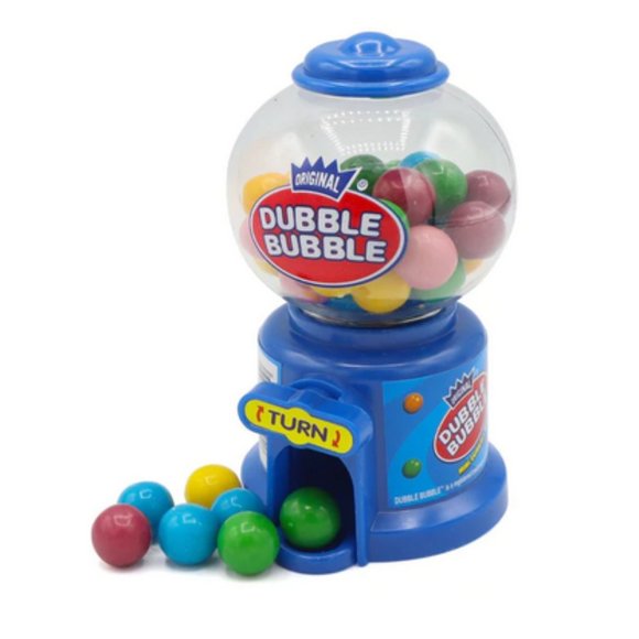Set of 6 Mini Gumball Machine Dispenser Party Favors - Picture 2 of 5